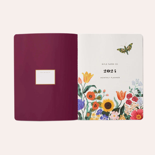 Rifle Paper Co - 2024 Appointment Notebook - Blossom