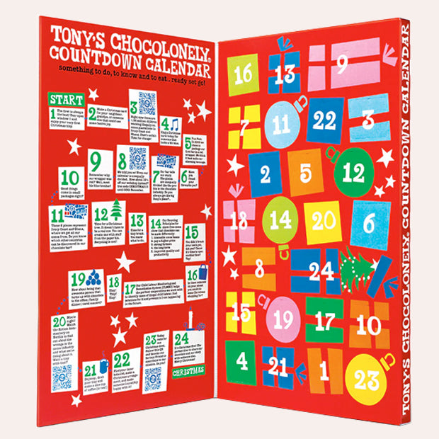 Tony’s Chocolonely’s Countdown Calendar