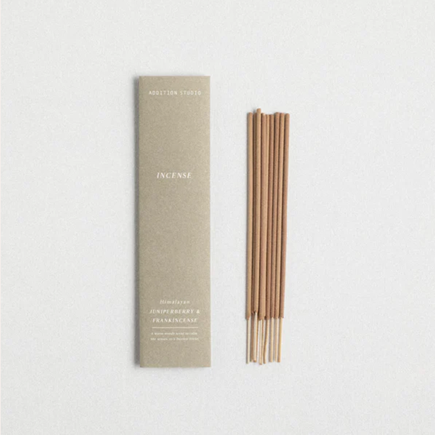 Addition Studio - Small Incense Pack - Frankincense &amp; Juniper