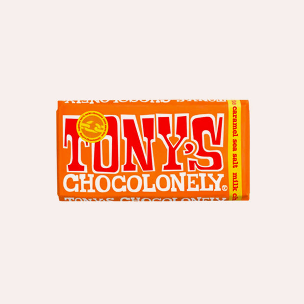 Tony&#39;s Chocolonely - Milk Chocolate Caramel Sea Salt