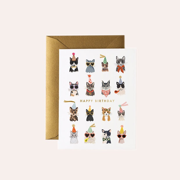 Card - Cool Cats Birthday - Rifle Paper Co