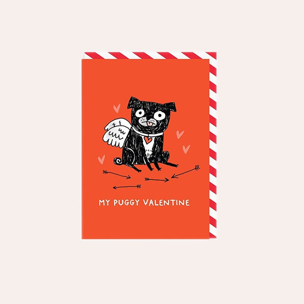 Card - My Puggy Valentine - Gemma Correll - GE063