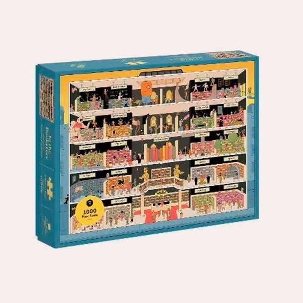 In the Bookstore: 1000 Piece Puzzle