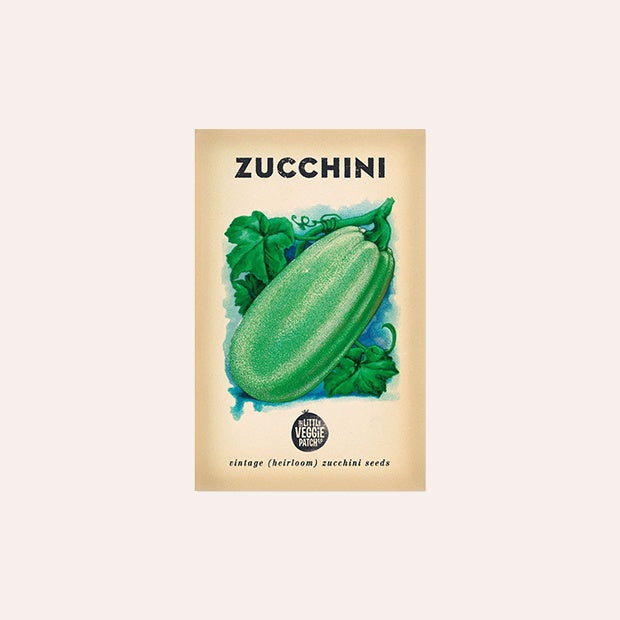 Zucchini &#39;Black Beauty&#39; Heirloom Seeds