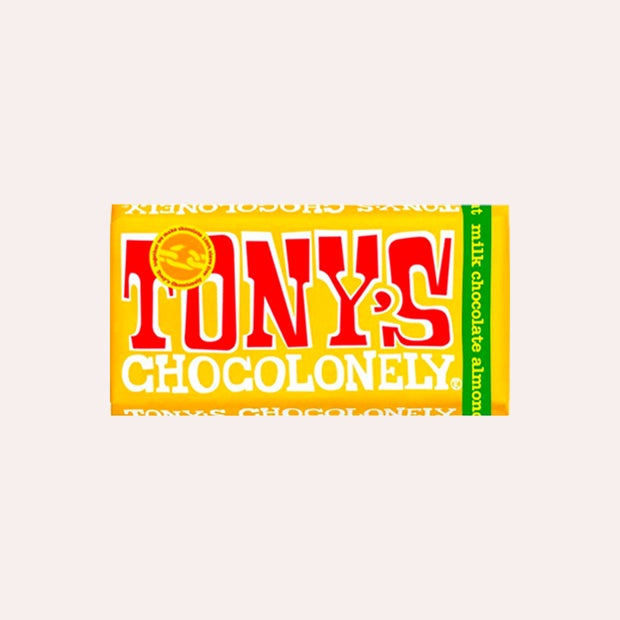 Tony&#39;s Chocolonely Milk Honey Almond Nougat