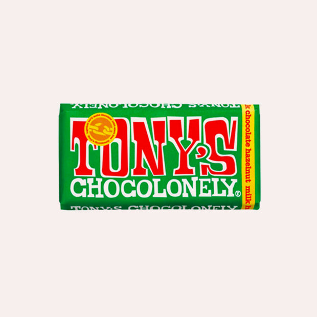 Tony&#39;s Chocolonely - Milk Chocolate Hazelnut