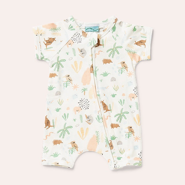 Outback Dreamers - Short Sleeve Zip Suit