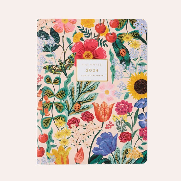 Rifle Paper Co - 2024 Appointment Notebook - Blossom