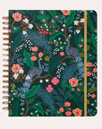 Rifle Paper Co - 17-Month Hardcover Spiral Planner - 2024 - Peacock