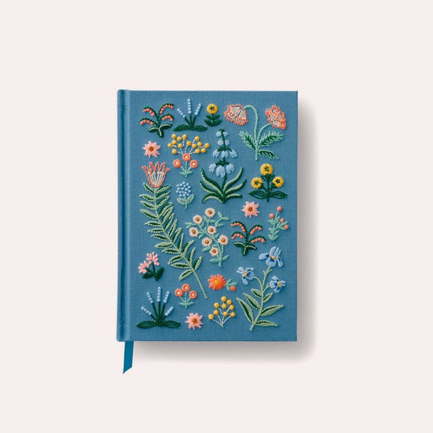 Rifle Paper Co - Embroidered Fabric Journal - Menagerie