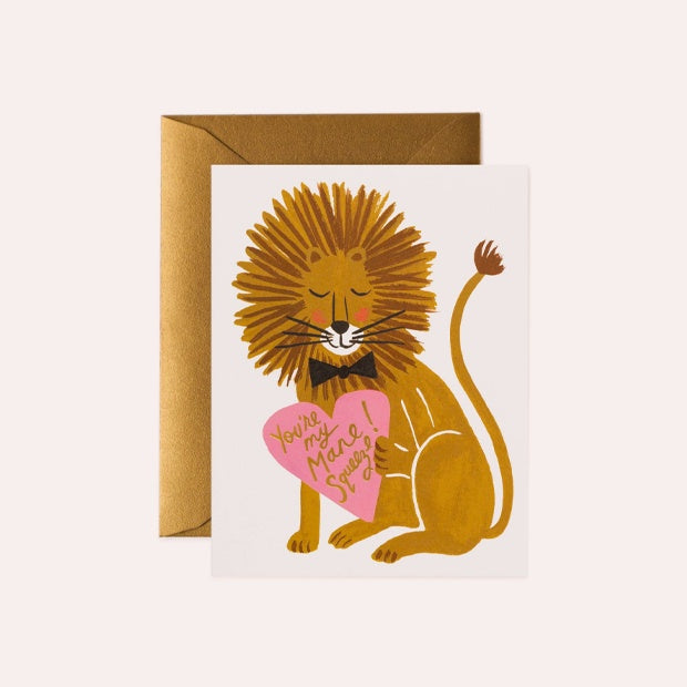 Rifle Paper Co - Single Card - You&#39;re My Mane Squeeze