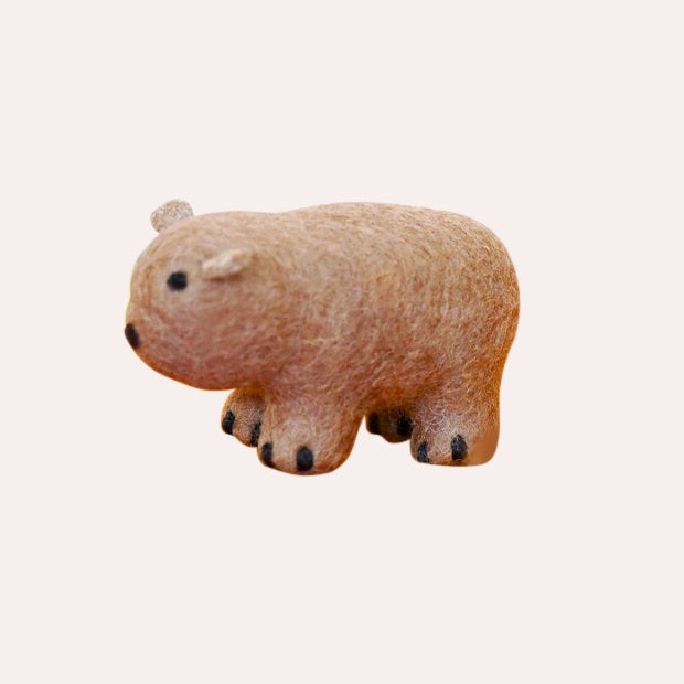 Felt Wombat Toy