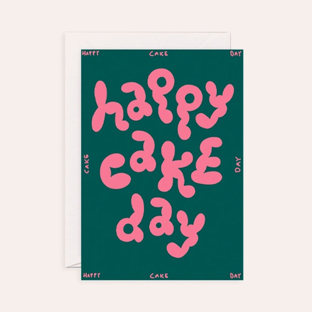 Micke Lindebergh Collection - Single Card - Happy Cake Day