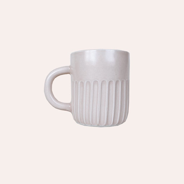 Fluted Mug - Large - Blush
