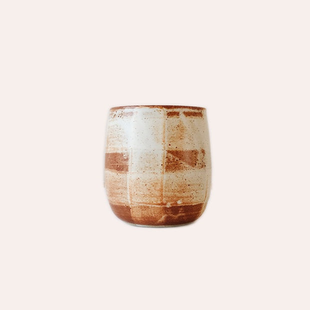 Regular Tumbler - Fire on Clay Painted D