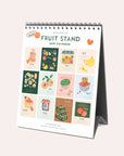 Rifle Paper Co - 2024 Desk Calendar - Fruit Stand Stickers