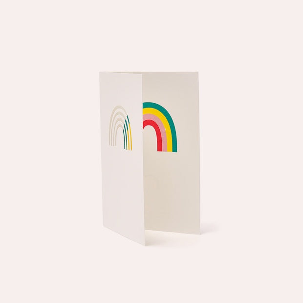 1973 - Cut &amp; Make - Greeting Card - Rainbow
