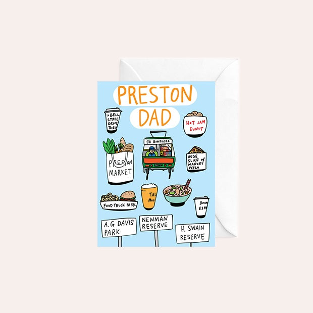 Able and Game Card - Preston Dad