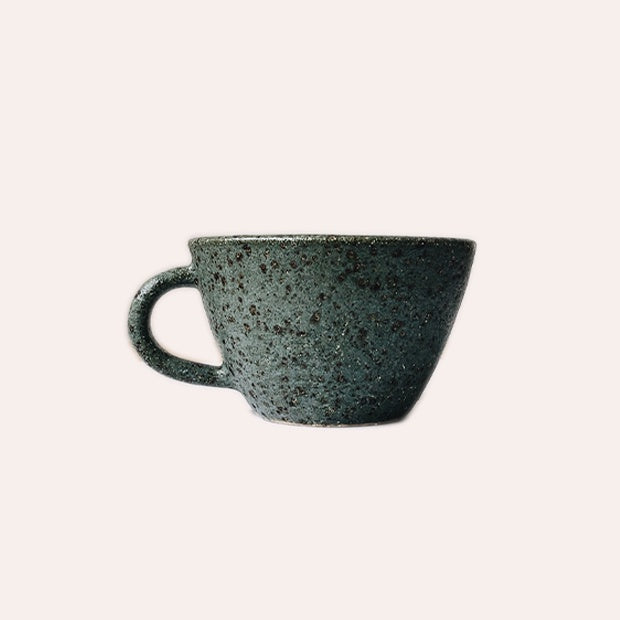 Flare Tea Cup - Green
