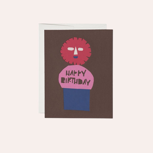 Card - Happy Birthday Cupcake - Stewart Francis Easton - STE2234