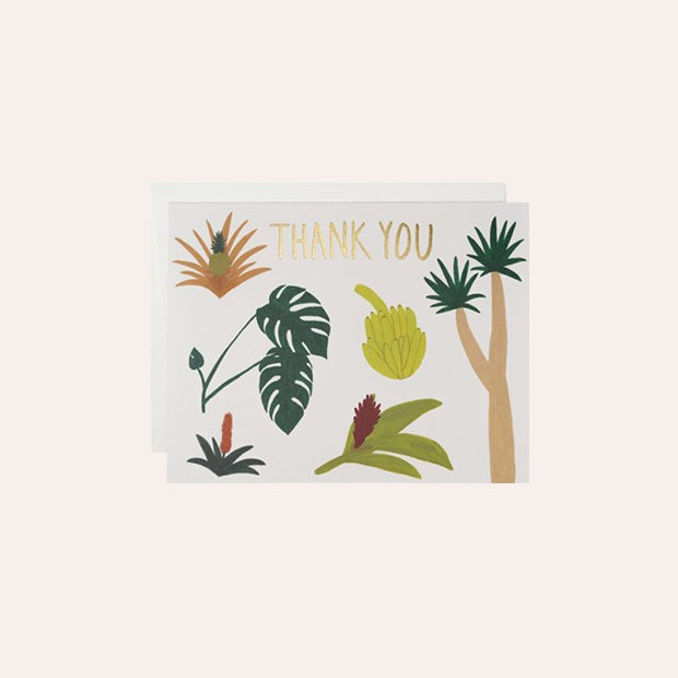 Card - Botanical Thank You - Kate Pugsley - PUG1643