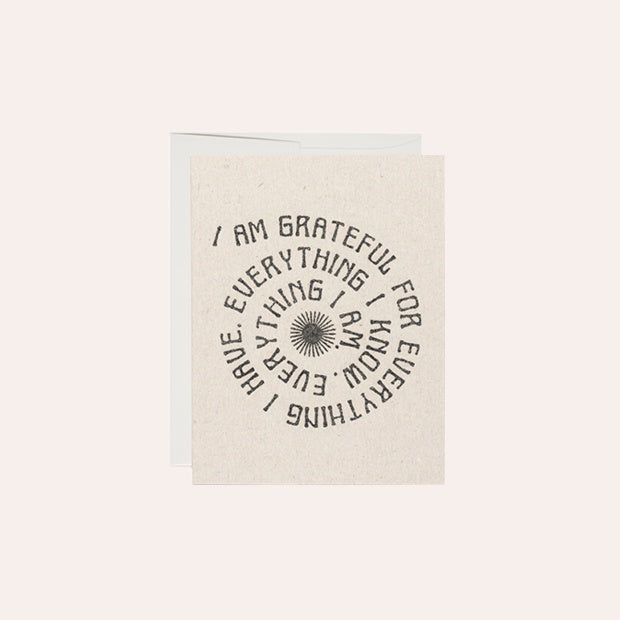 Card - Grateful for Everything - Daren Thomas Magee - GEE2046