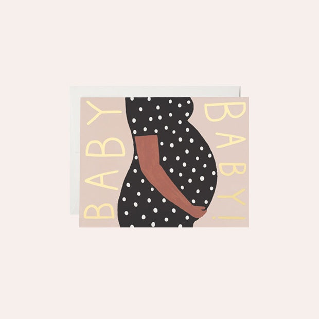 Card - Baby Bump - Kate Pugsley - PUG2205