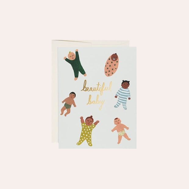 Card - Beautiful Baby - Kate Pugsley - PUG1851