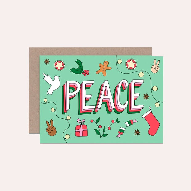AHD Paper Co - Single Card - Peace - AEHH01
