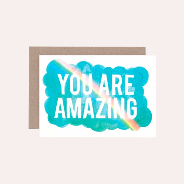 AHD Paper Co - Single Card - You Are Amazing - CA0102