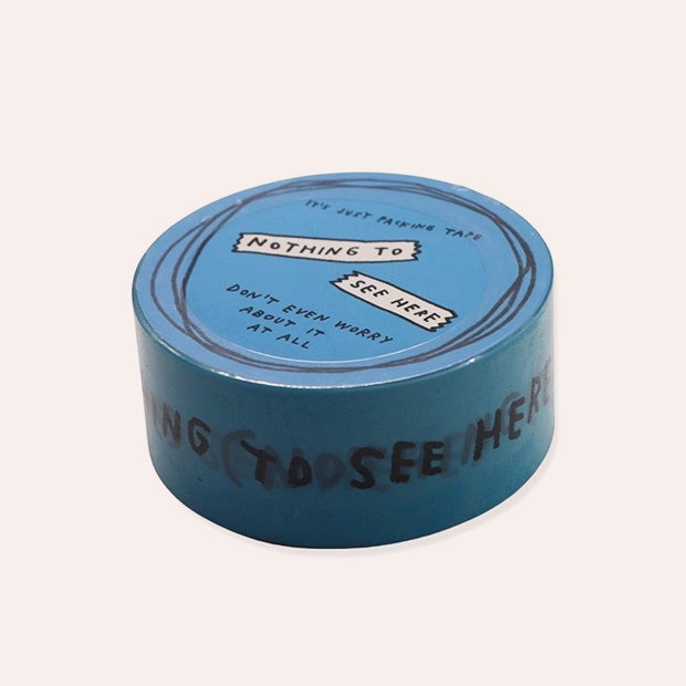 Nothing To See Here Packing Tape x Adam JK