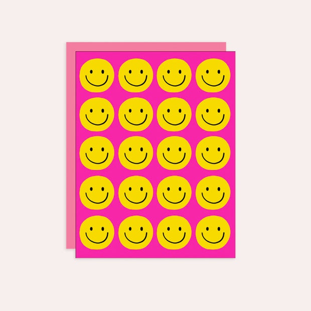 Ashkahn - Greeting Card - Happy Faces