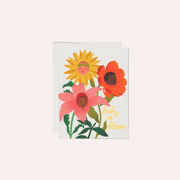 Card - Baby in Bloom - Bodil Jane - BOD2415