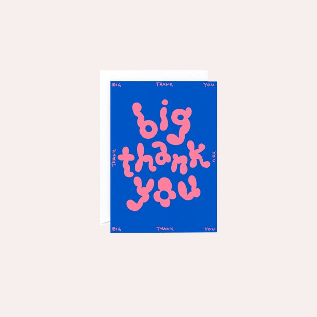 Micke Lindebergh Collection - Single Card - Big Thank You