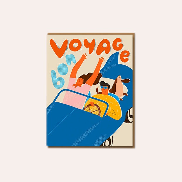 1973 - Card - Bon Voyage - Taisiia Kordiukova - TK1246