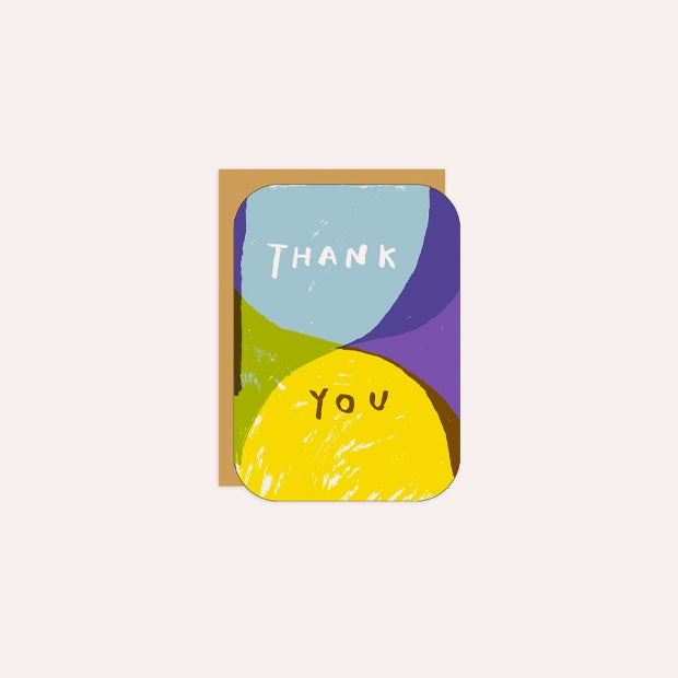 Card - Color Study Thank You - Egg Press