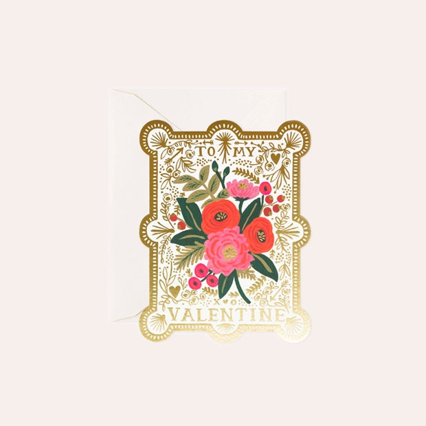 Rifle Paper Co - Single Card - Vintage Valentine