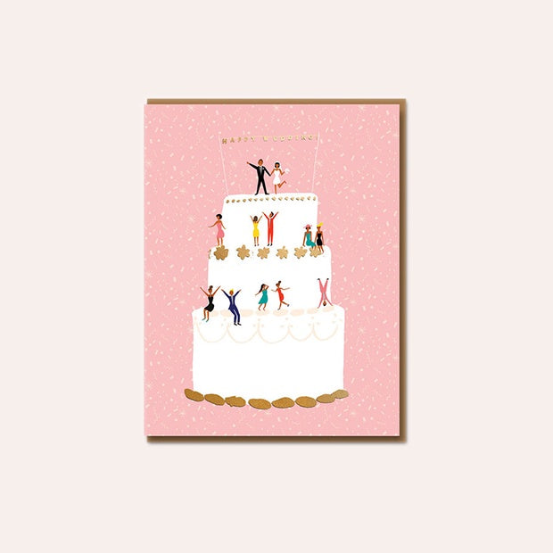 Carolyn Suzuki - Greeting Card - Wedding Cake