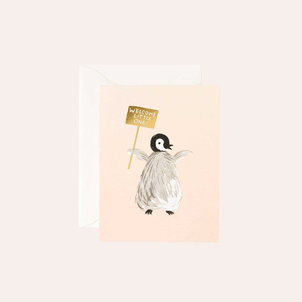 Card - Welcome Penguin - Rifle Paper Co