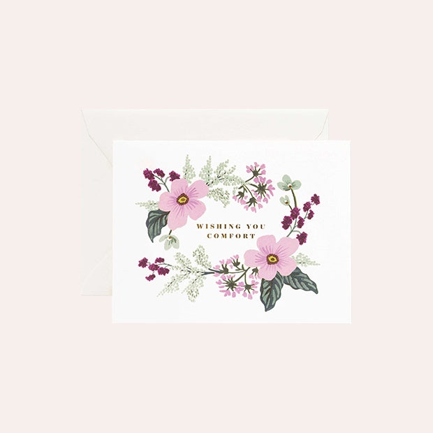 Card - Wishing You Comfort Bouquet - Rifle Paper Co