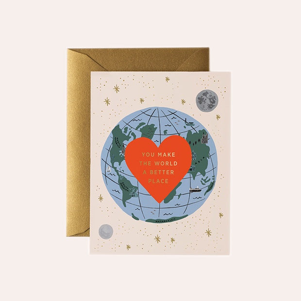 Card - You Make The World Better - Rifle Paper Co