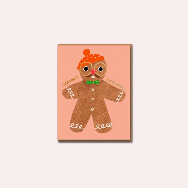 Carolyn Suzuki - Single Card - Gingerbread Guy