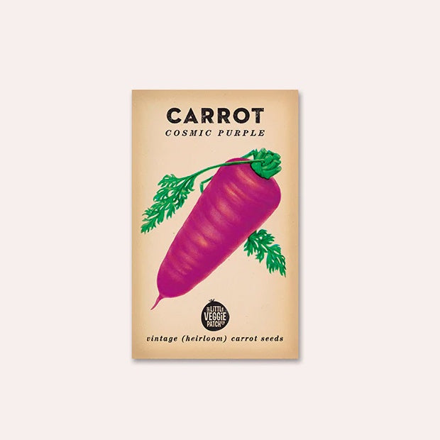 Carrot &#39;Cosmic Purple&#39; Heirloom Seeds