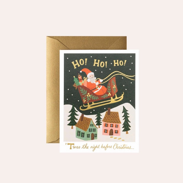 Rifle Paper Co - Single Card - Christmas Delivery