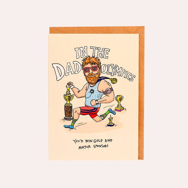 Wally - Dad Olympics - Single Card