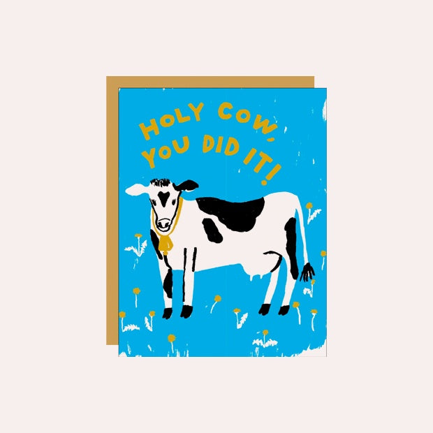Egg Press - Single Card - Holy Cow