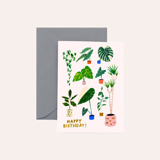 Garden Party (Happy Birthday) - Card - Carolyn Suzuki - CS1057