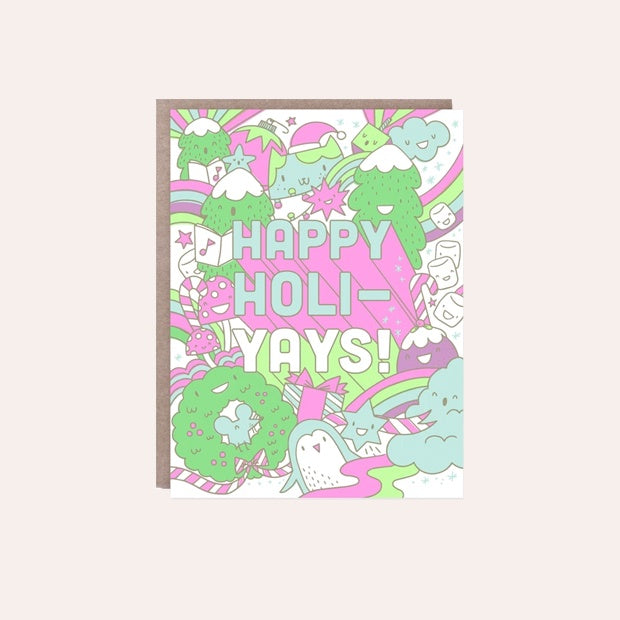 Happy Holi YAYS - Card - Hello Lucky - HL1652