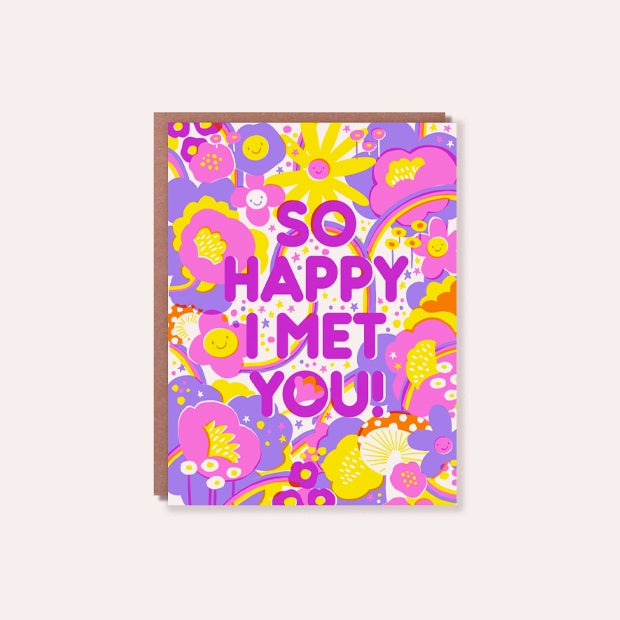 Hello Lucky - Single Card - Happy I Met You