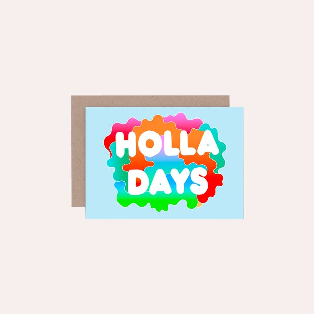 AHD Paper Co - Single Card -Holla Days - CAHH01
